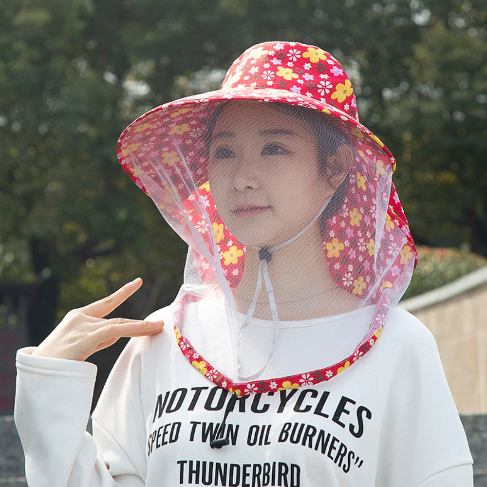 Agriculture Farming Hats - 인쇄된 꿀벌 모기 방지 모자, 햇빛