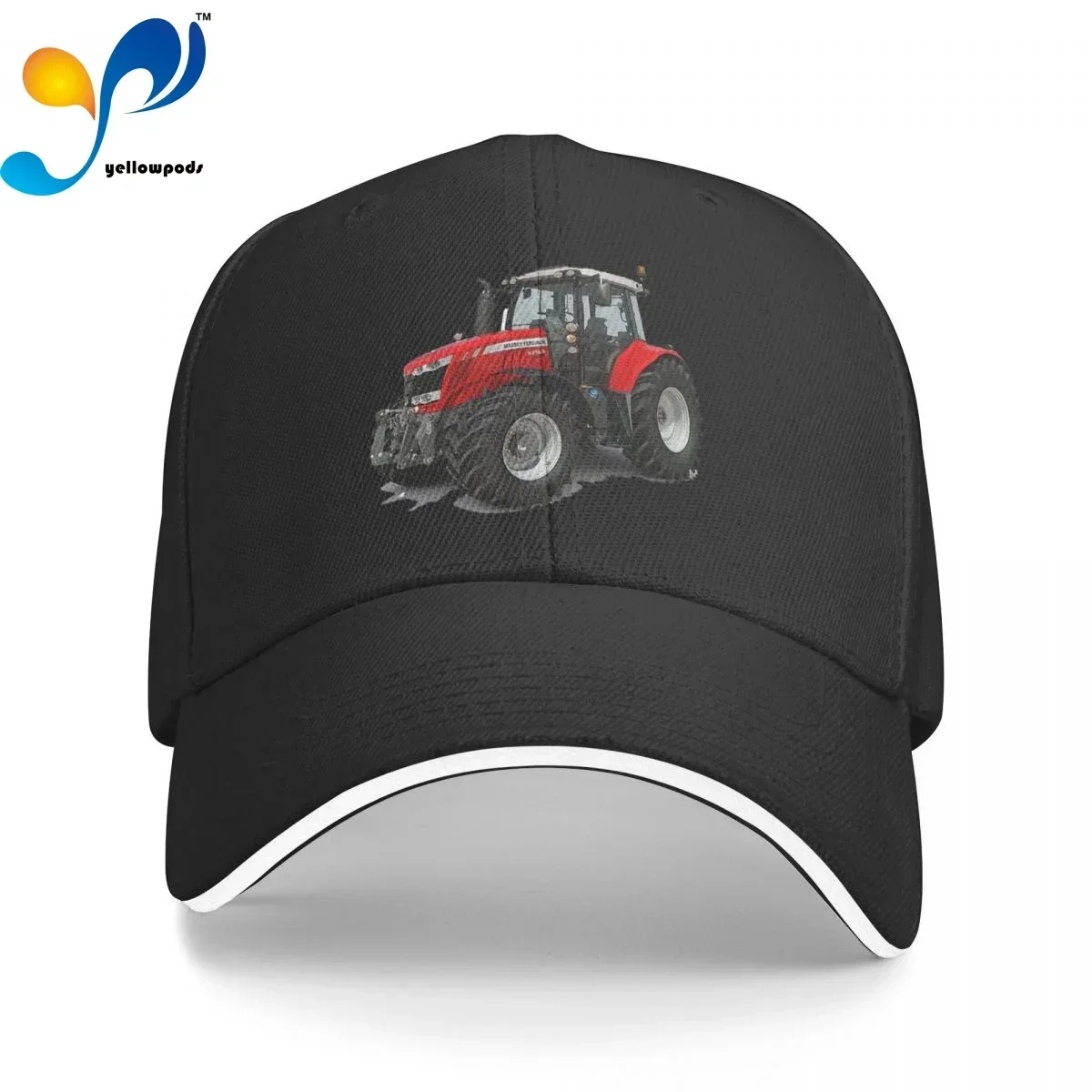 Agriculture Farming Hats - 야구 모자, 남성용, 매시 퍼거슨, 검은색,