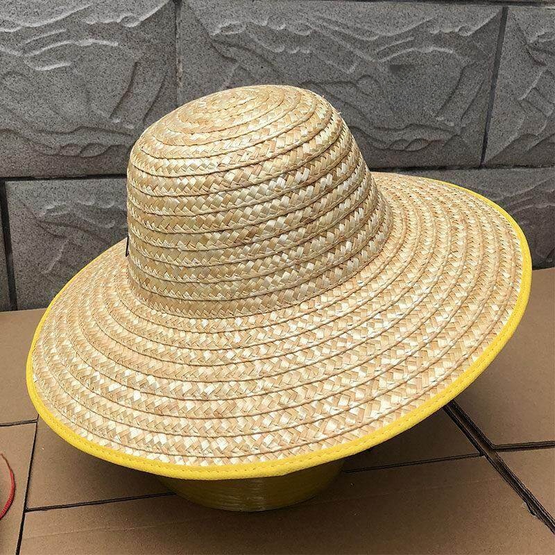 수제 여름 농업용 자외선 차단 밀짚모자 넓은 챙 낚시  - Agriculture Farming Hats 리뷰 및 가격