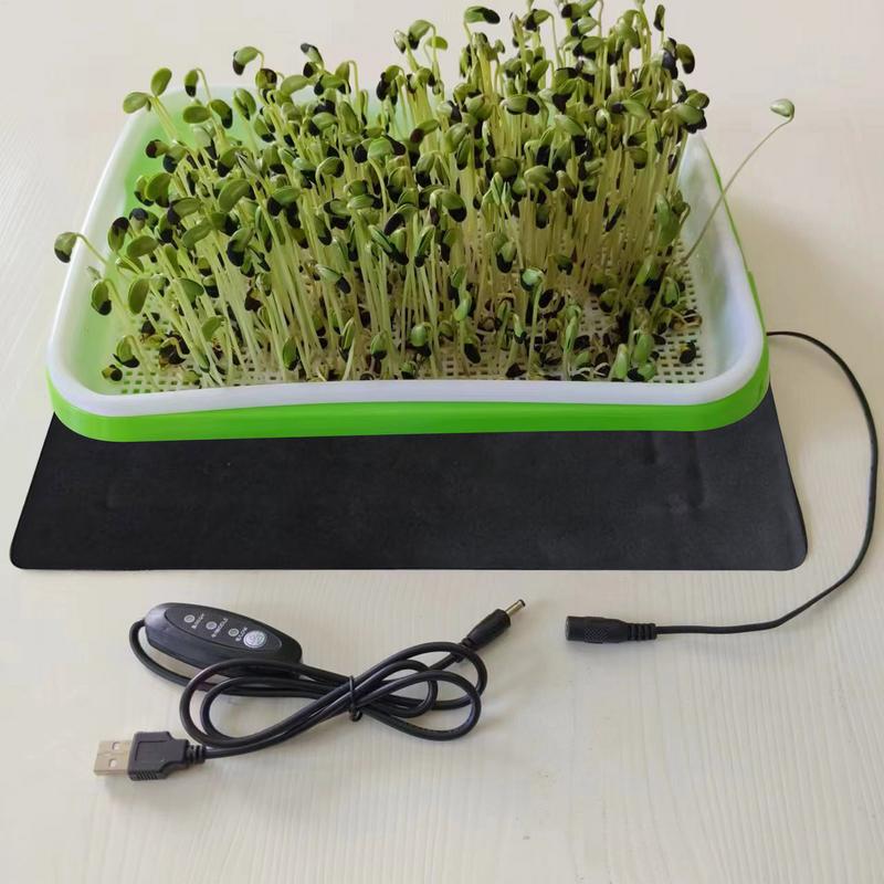 8.5W USB 묘목 열 매트 3 조정 가능한 온도 식 - Seedling Heat Mat 리뷰 및 가격
