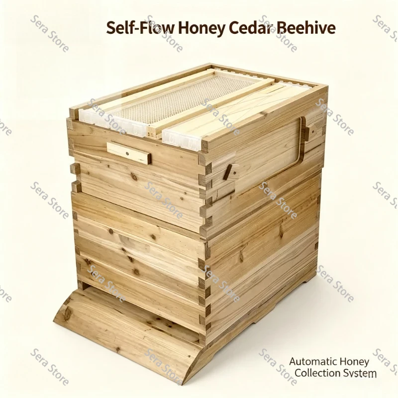 양봉 장비: 왁스 처리된 삼나무 재질의 자동 유로식 벌 - Beehive Frame Wax 리뷰 및 가격